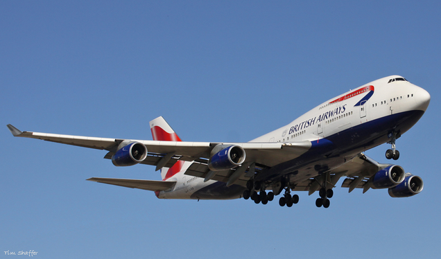 British Airways Boeing 747-436 (Photo by the author)